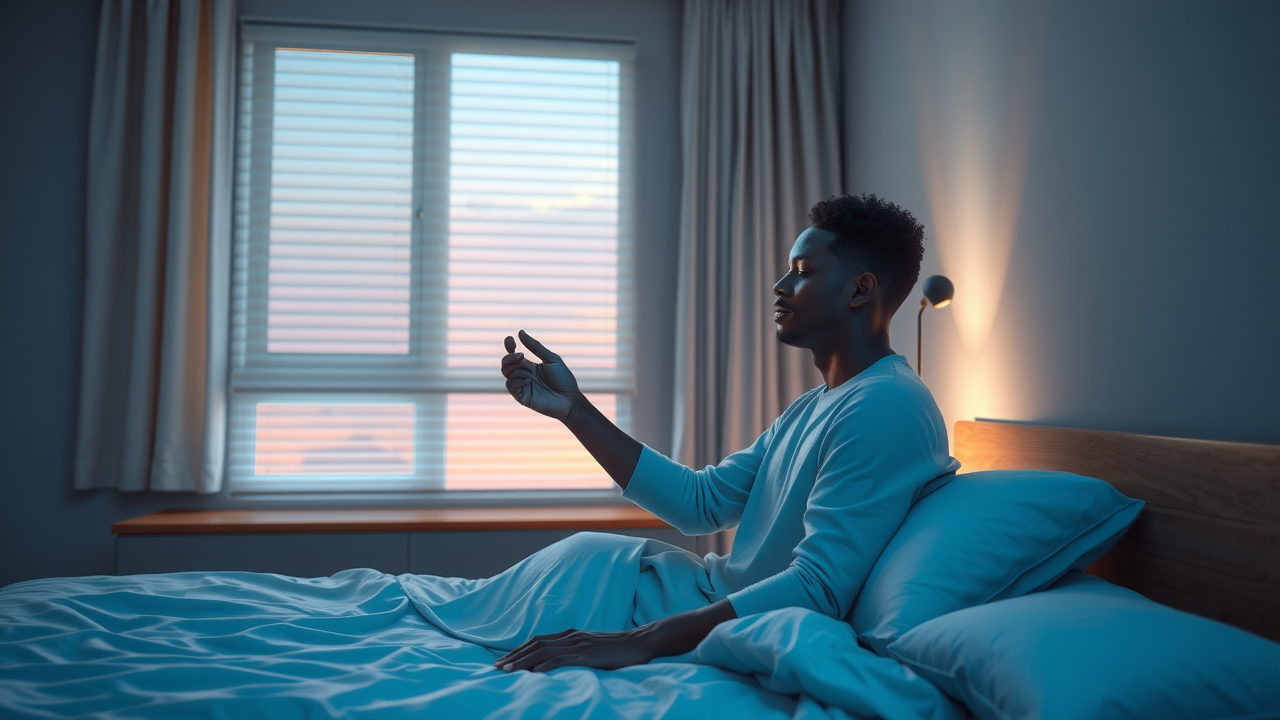 modern home innovations smart home tech bedroom voice assistant smart lighting